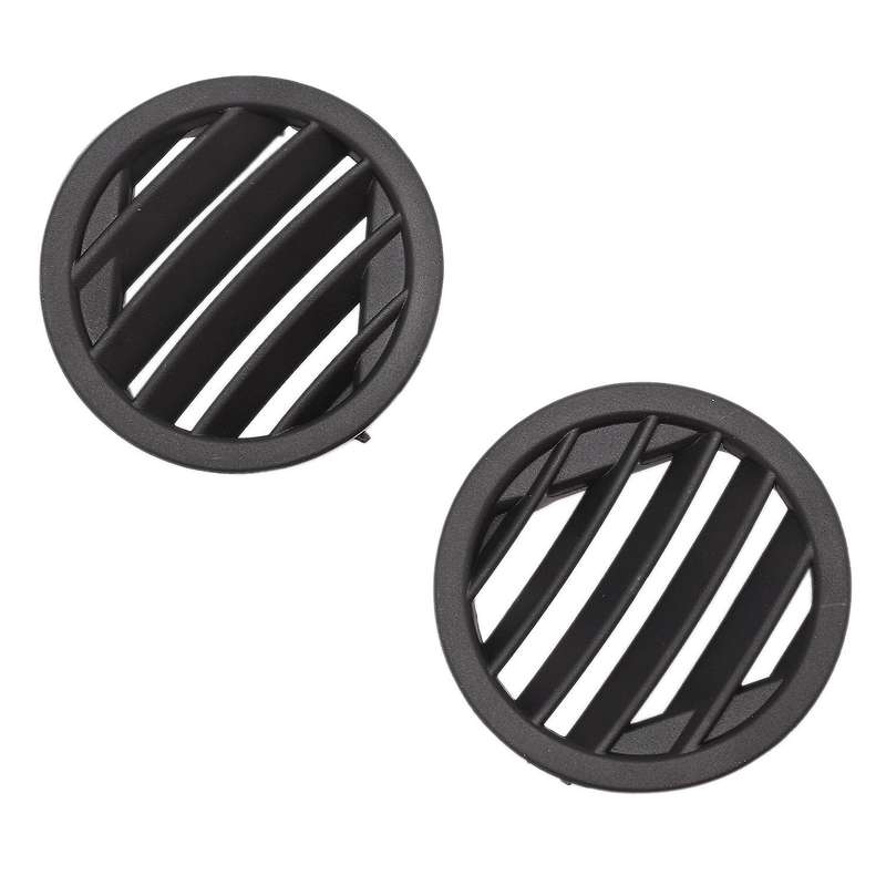 Car Left and Right Side Dash A/c Air Vent Grilles Abs Black for Mercedes-benz X204 Glk 2009-2015 Ca