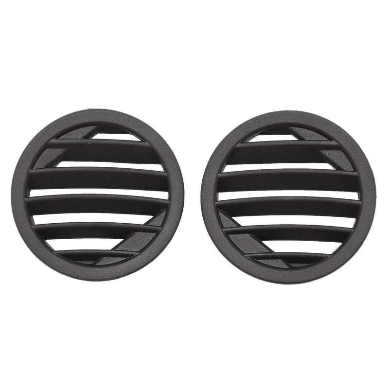 Car Left and Right Side Dash A/c Air Vent Grilles Abs Black for Mercedes-benz X204 Glk 2009-2015 Ca