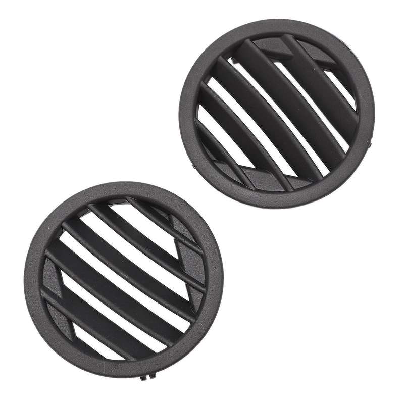 Car Left and Right Side Dash A/c Air Vent Grilles Abs Black for Mercedes-benz X204 Glk 2009-2015 Ca