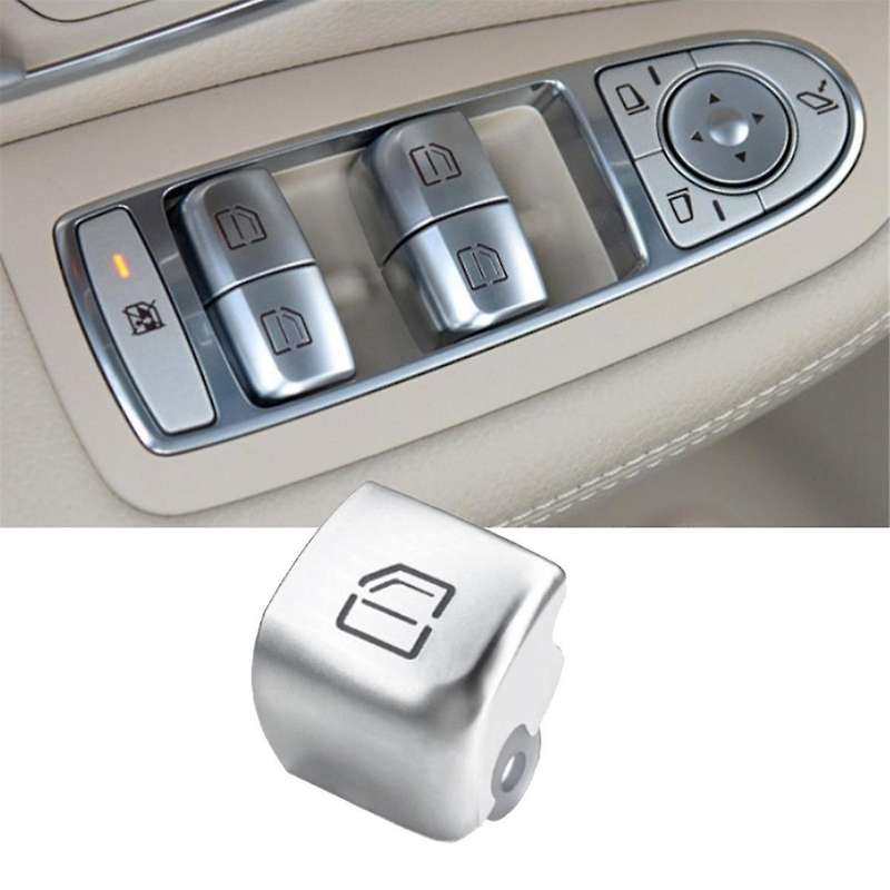 Car Left Driver Door Window Switch Repair Button Cover 2059056811 for - C-CLASS W205 GLC W253 2015-2