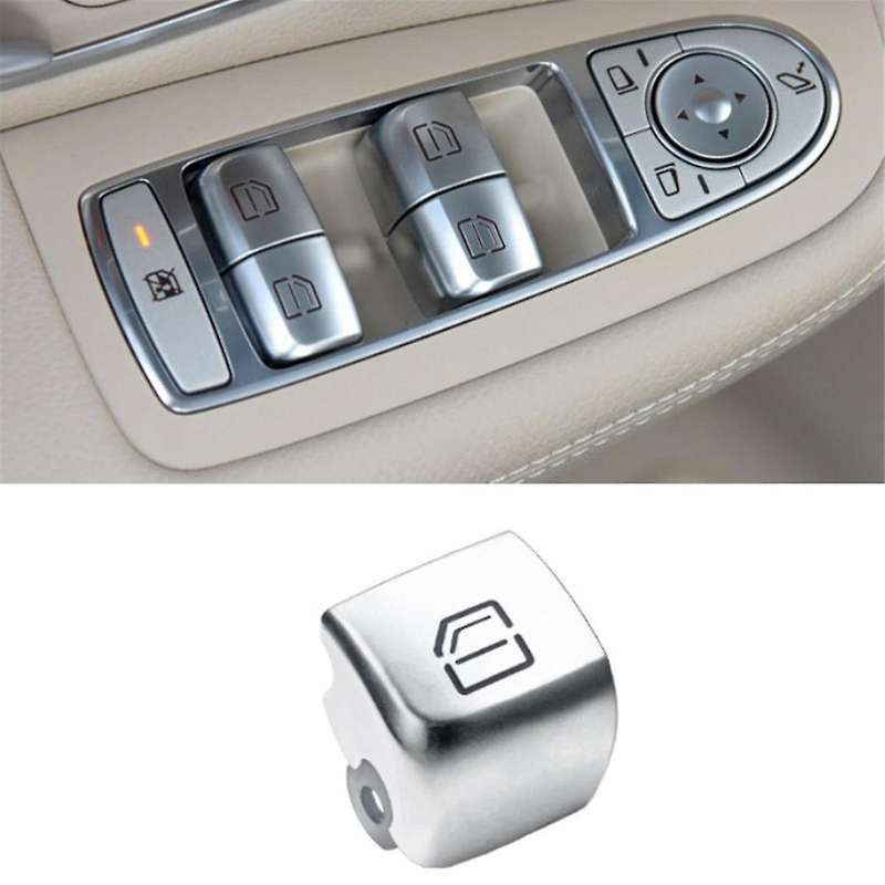 Car Left Driver Door Window Switch Repair Button Cover 2059056811 for - C-CLASS W205 GLC W253 2015-2