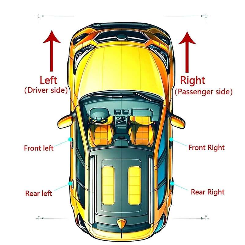 Car Left Dashboard Air Vent Outlet for 2002-2010 Air Conditioning Outlet