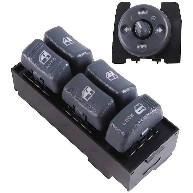Car Left Driver Side Master Window Mirror Control Switch Button for 15009690 15151360