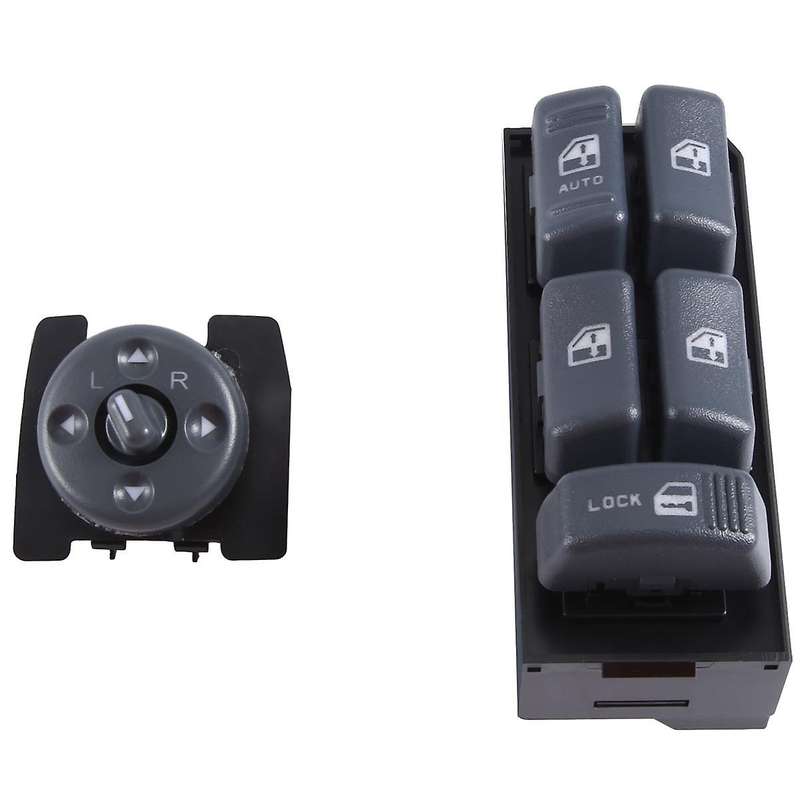 Car Left Driver Side Master Window Mirror Control Switch Button for 15009690 15151360