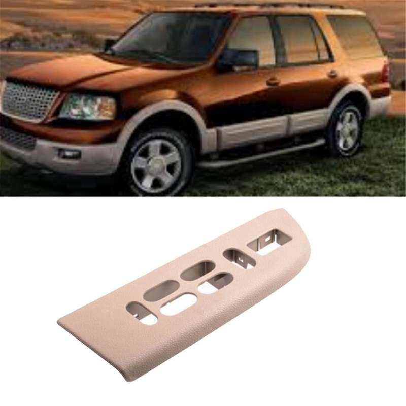 Car Left Driver Side Window Glass Lift Switch Trim Panel Cover 6L1Z-14525- for Expedition 2003-2006