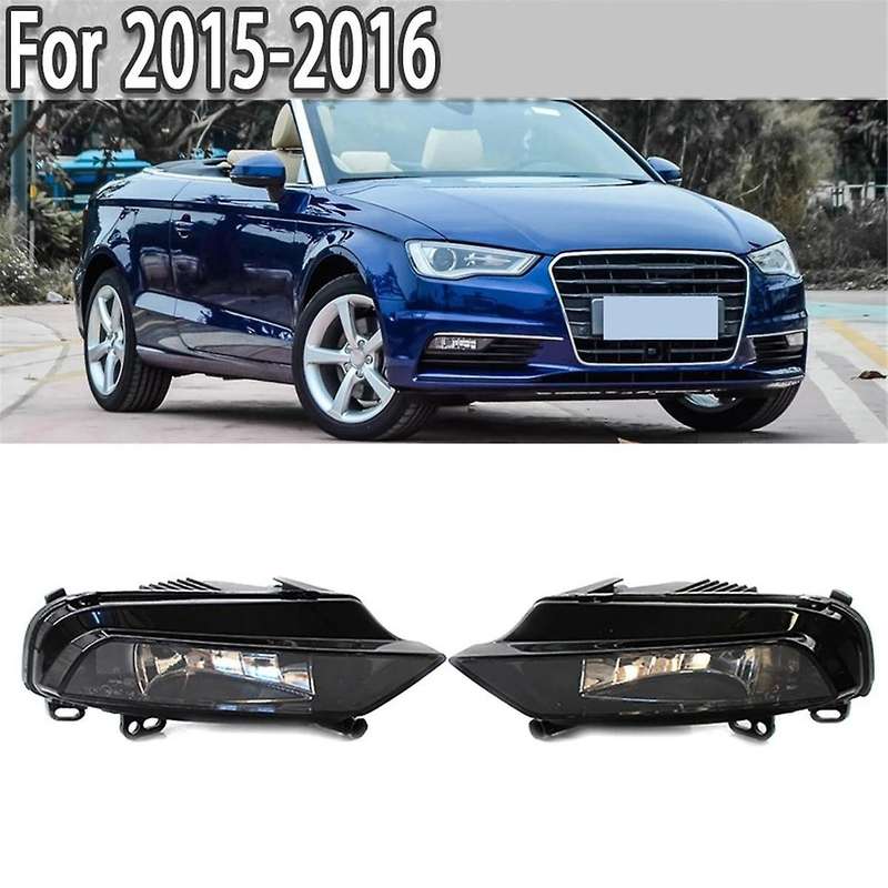 Car Left Front Bumper Fog Light Lamp without Bulb for A3 Sedan Convertible 2013-2016 8V0941699B