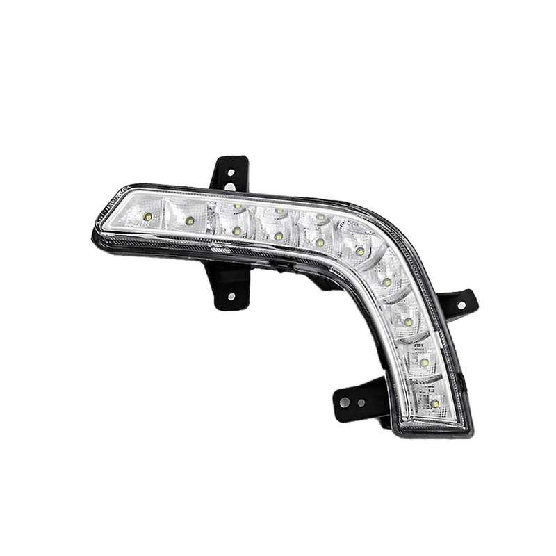 Car Left Front Front LED Fog Light Daytime Running Light Front Fog Lamp for Geely GC6/ 16-19