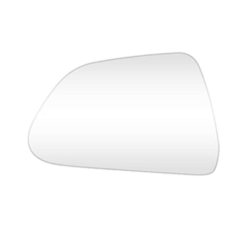 Car Left Front Heated Side Door Wing Rear View White Mirror Lens Glass for 2017-2022