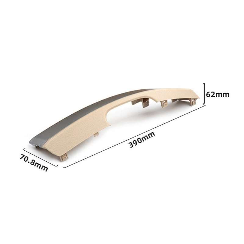 Car Left Front Inner Door Handle for LEVIN 2014-2018 Car Door Inner Armrest Cover Beige Silver