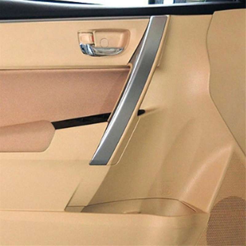 Car Left Front Inner Door Handle for LEVIN 2014-2018 Car Door Inner Armrest Cover Beige Silver