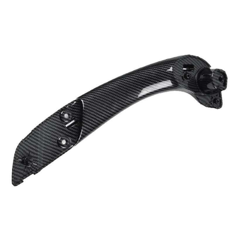 Car Left Front Inner Door Handle Assembly 809540001R 809600007R for 3 2008-2016 Carbon Fiber Patter