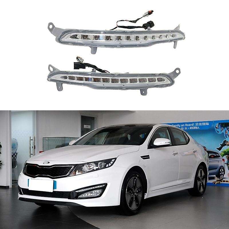 Car Left Front LED Daytime Running Light DRL Signal Light for K5 2010-2013 922072T100 922082T100