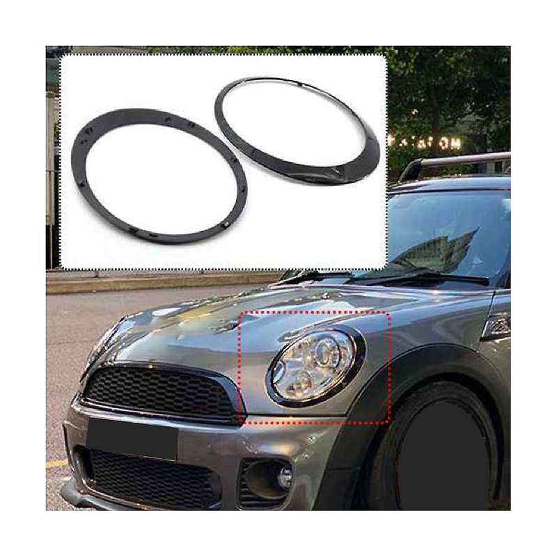 Car Left Headlight Frame Headlight Trim Ring for S R56 R57 R55 2007-2015 51137149905