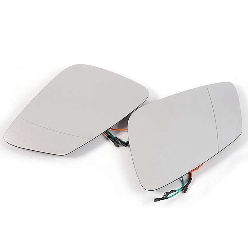 Car Left Heated Glass Rearview Mirror Reversing Rearview Mirror Side Wing Mirror Glass for - F01 F02