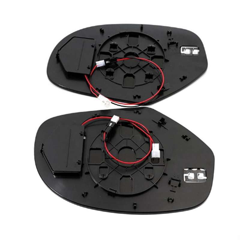 Car Left Heated Rear Mirror Glass for Escalade Esv Ext - - -