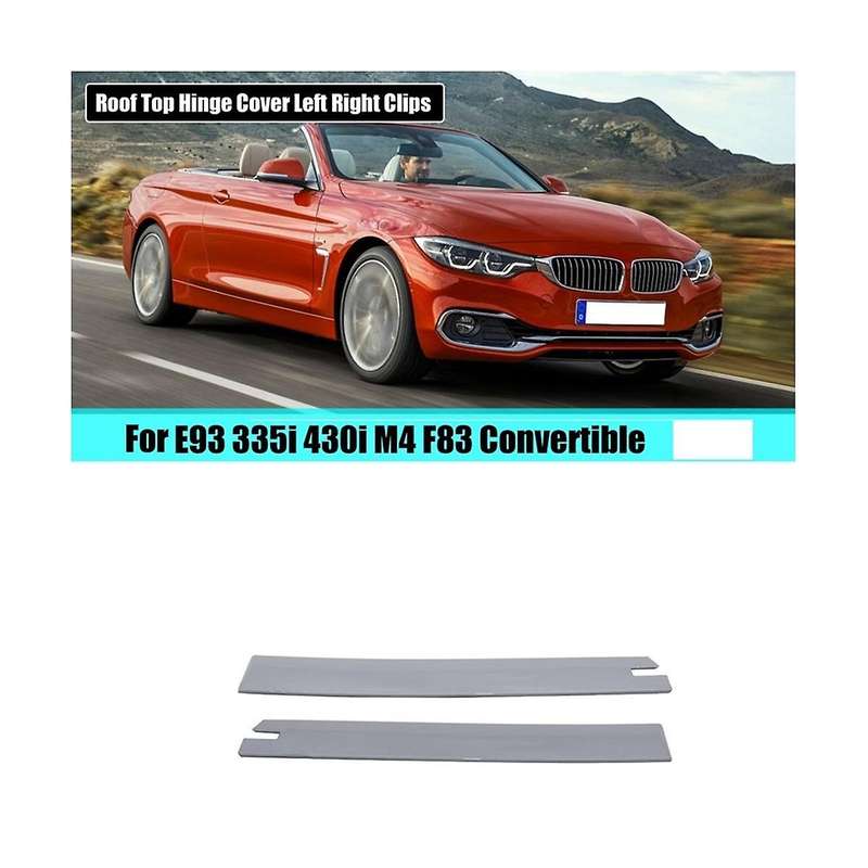 Car Left Hinge Covers Roof Convertible Trim Strip for F33 M3 F83 E93 54377184037