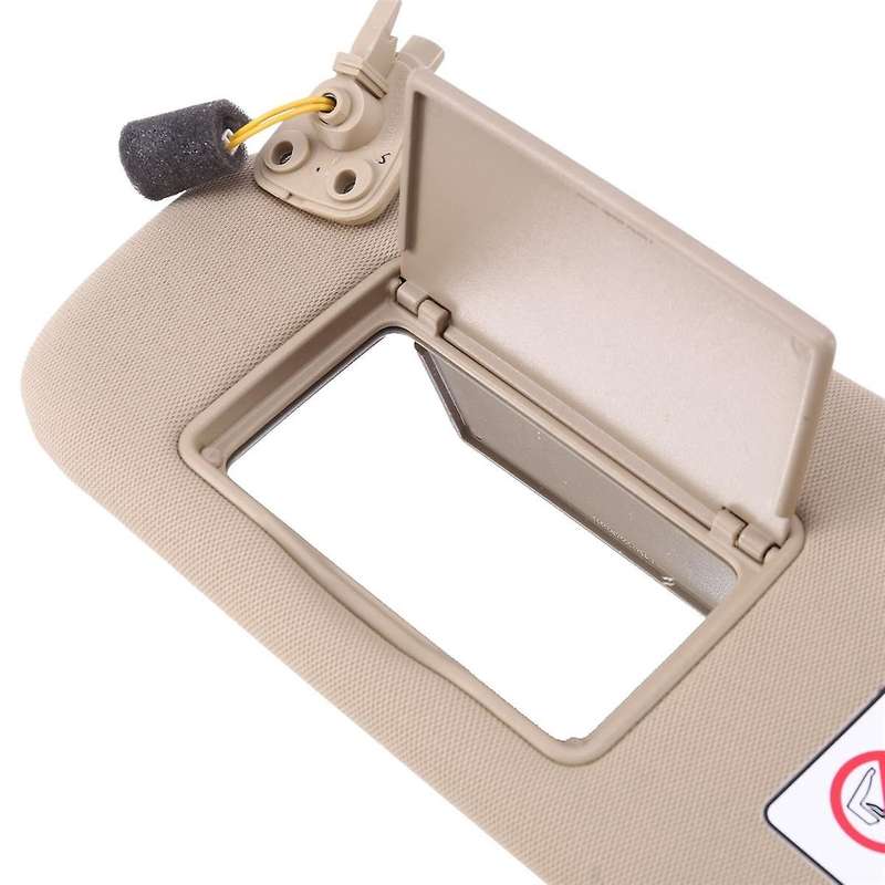 Car Left Inner Sun Visor Sunshade Mirror 85201-0r300 for Nfc 2005-2009 Beige Shade
