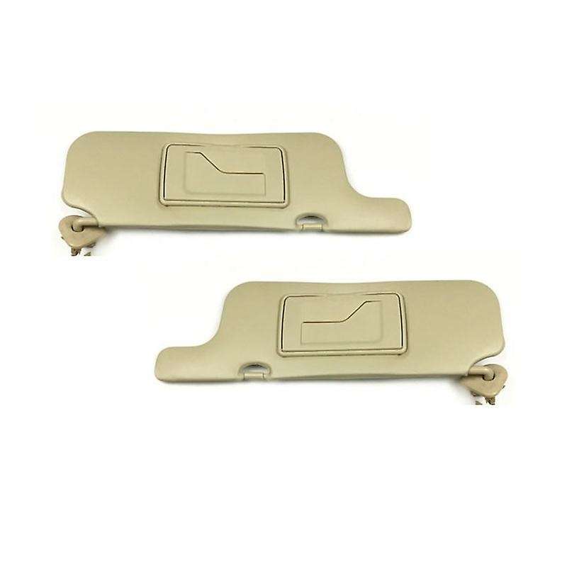 Car Left Inner Sunvisor Sun Shade Front Windscreen Sun Visor Sunshield with Mirror Kit for 2003-201