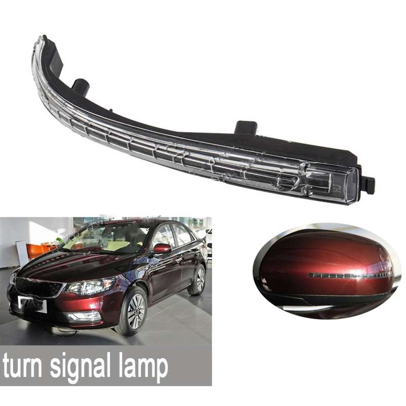 Car Left LED Side Mirror Turn Signal Light Rearview Mirror Turn Light Flash Lamp for FORTE 2013 2014