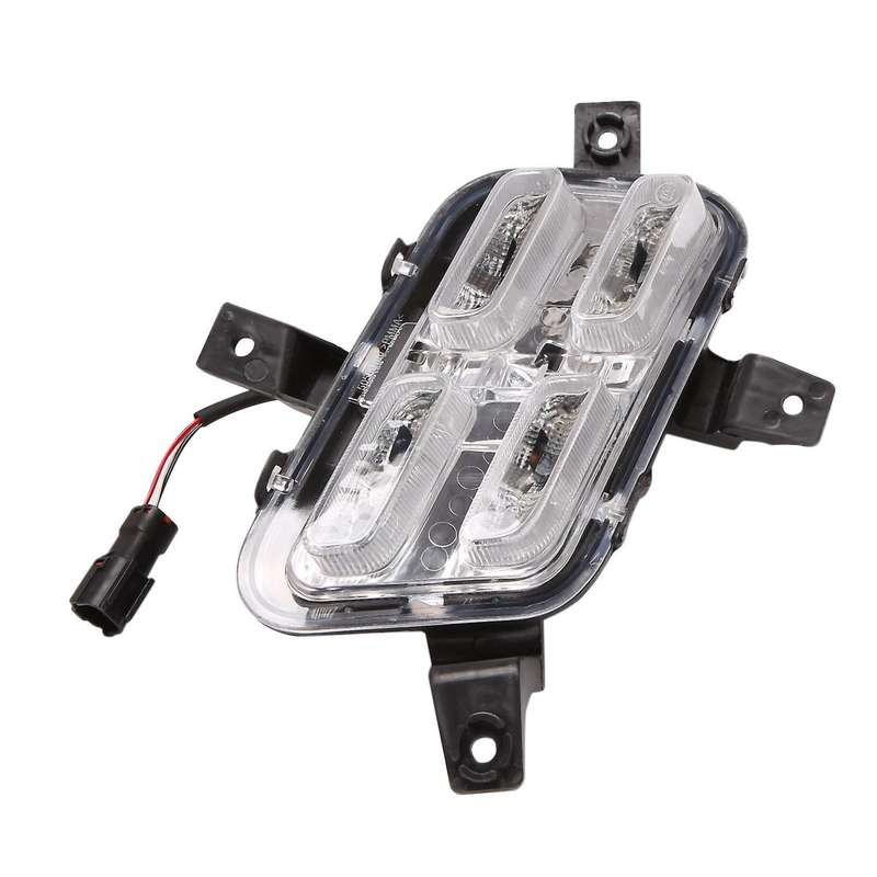 Car Left LED DRL Fog Light for 8 2018-2019 Auto Driving Lamp Daytime Running Light Bumper Lamp