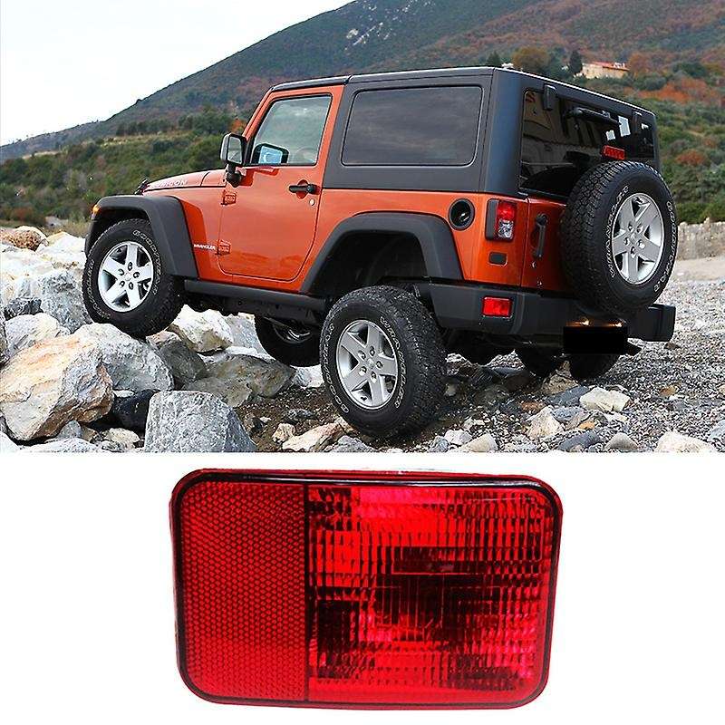 Car Left Rear Bumper Rear Light Fog Light Warning Lights for Wrangler 2007-2018 55078105AC