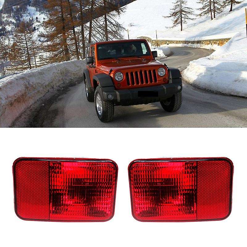 Car Left Rear Bumper Rear Light Fog Light Warning Lights for Wrangler 2007-2018 55078105AC