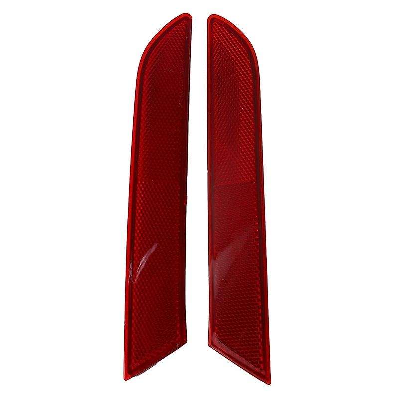 Car Left Rear Bumper Reflector Lights for CX7 -7 2008-2015 Tail Fog Light Housing Red Lens