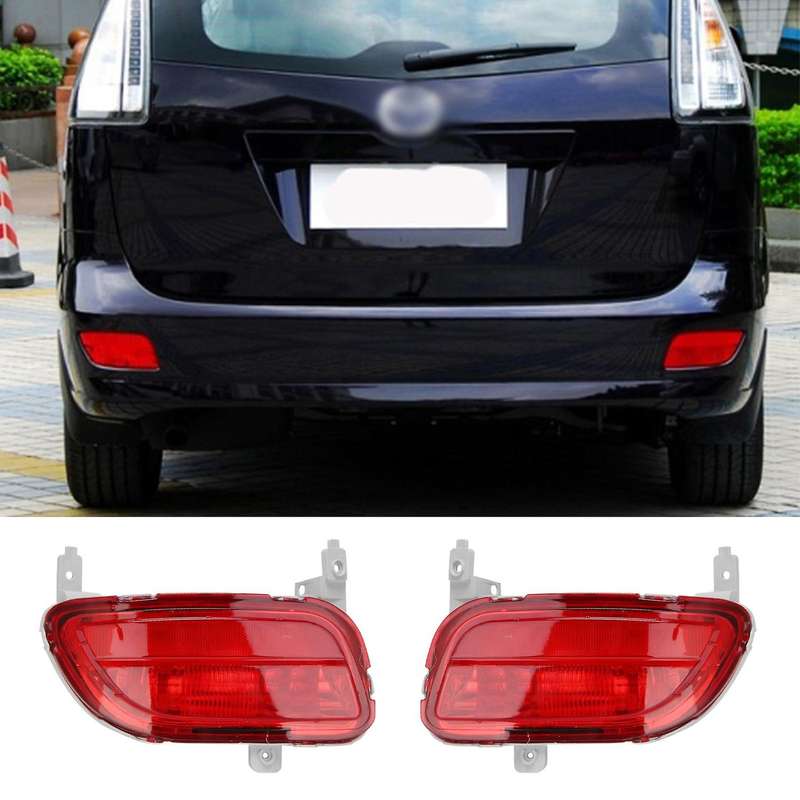 Car Left Rear Fog Light Bumper Reflector Tail Lamps for 5 Second Generation MK2 2008-2010