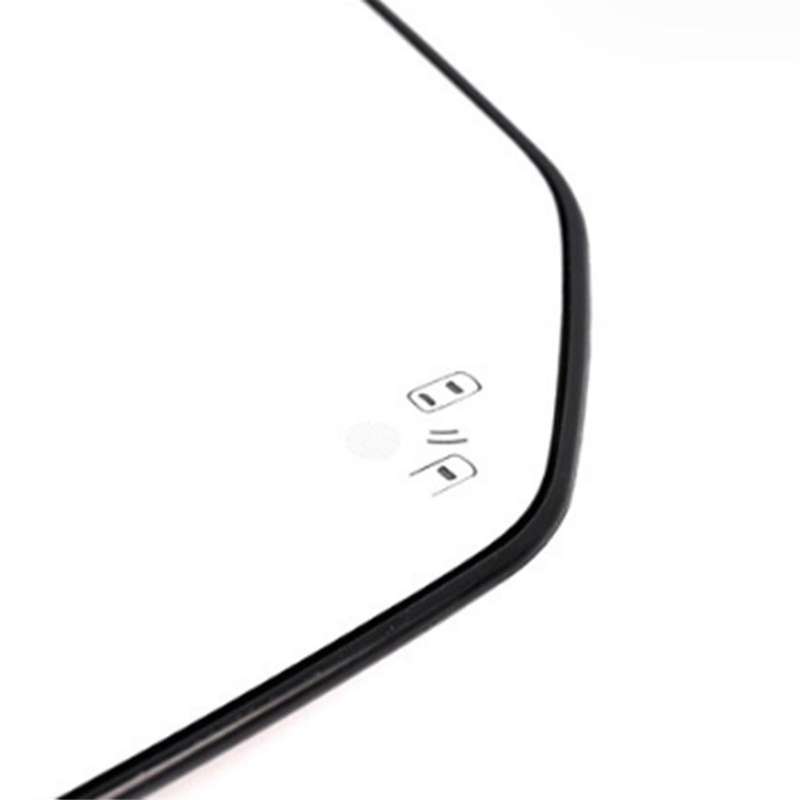 Car Left Rearview Mirror Glass Heated with Blind Spot for Pickup Truck 2015-2022 Car Accessories