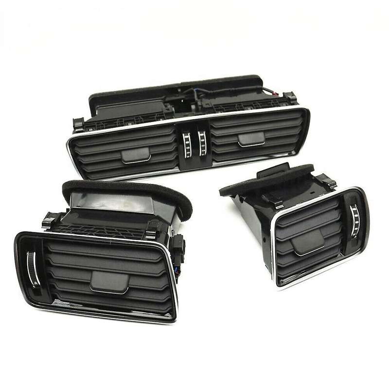 Car Left Right Center Air Condition Vents W/Connection Cable for CC B6 3AD819728A , 3AD819701A , 3AD