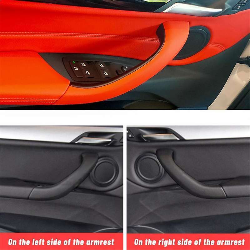 Car Left Right Interior Door Pull Handle Armrest Cover Trim for  X1 X2 F48 F49 F39 2016-2020 514174