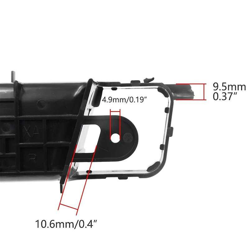 Car Left Right Interior Door Handles Set for Nubira 96548063 96548064