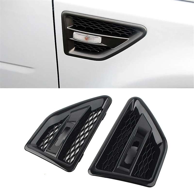Car Left Side Air Vent Flow Grill Cover for 2 LR2 2006-2016 Grille Trim Decoration