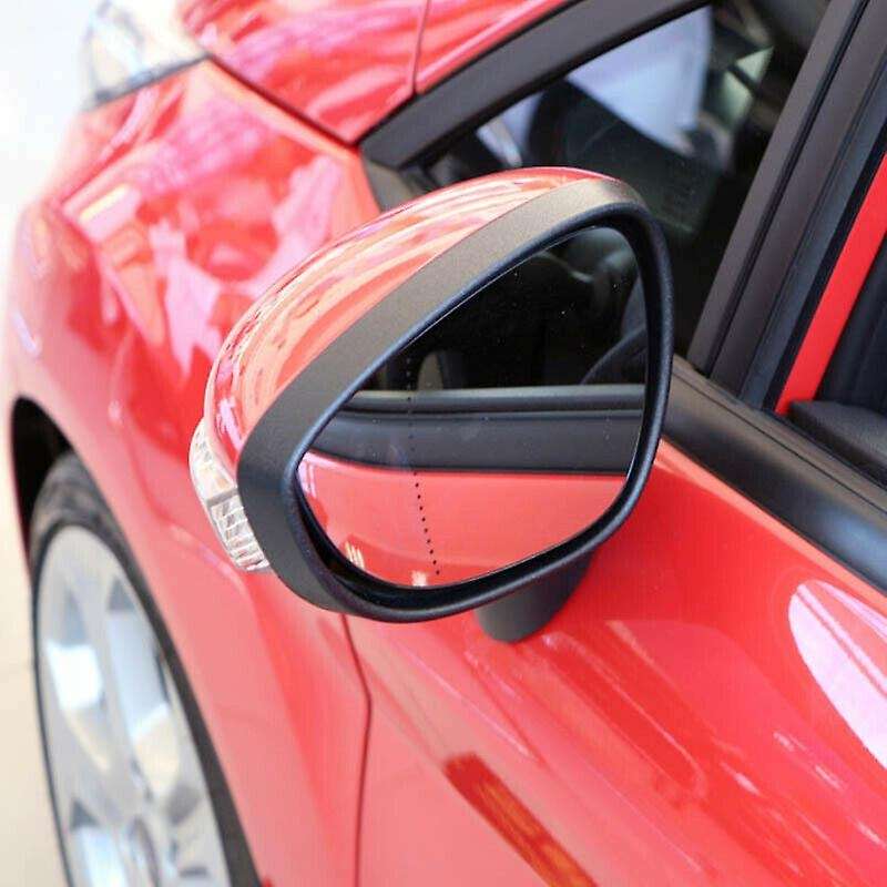Car Left Side Door Wind Rearview Mirror Cover Frame for Ford Fiesta Mk7 2009-2017
