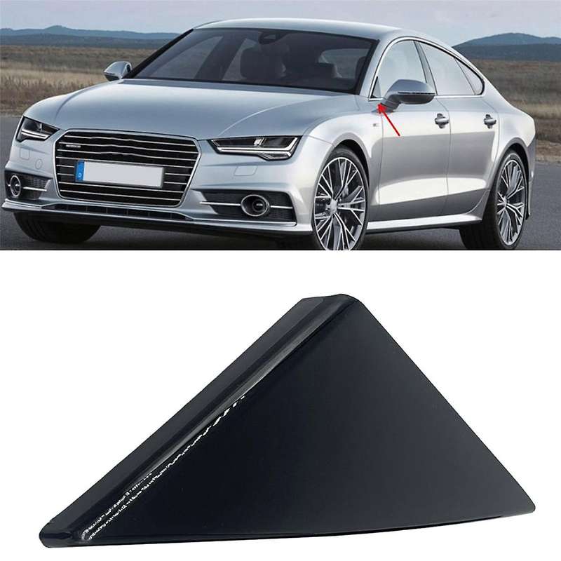Car Left Side Door Mirror Triangle Plate Cover 4G8837637A for A7 2011-2016 Window Triangle Plate