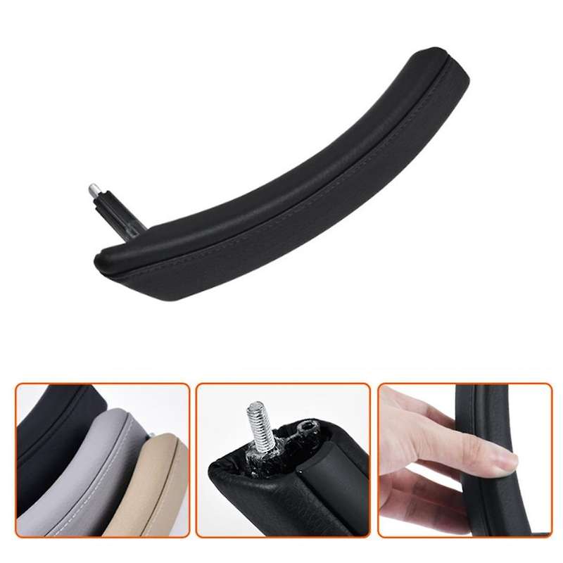 Car Left Side Front Door Inner Pull Handle Armrest Cover Assembly 51416983667 for E60 E61 2006-2010