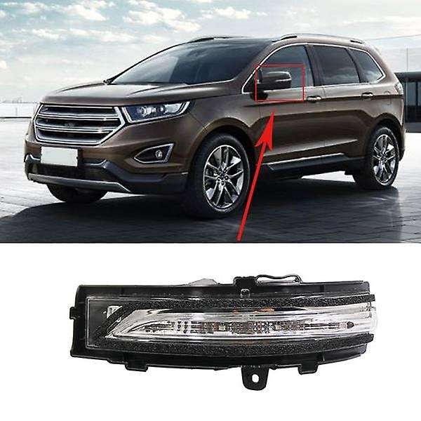 Car Left Side LED Mirror Turn Indicator Rear View Mirror Signal Flasher Light Lamp for Edge 2015-201