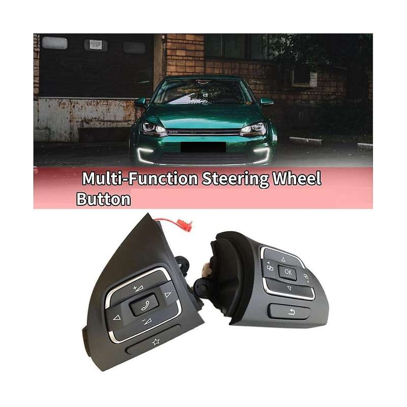 Car Left Side Mfd Steering Wheel Buttons Switch for Golf Mk6 Mk6 5c0959537a/5c0959538b