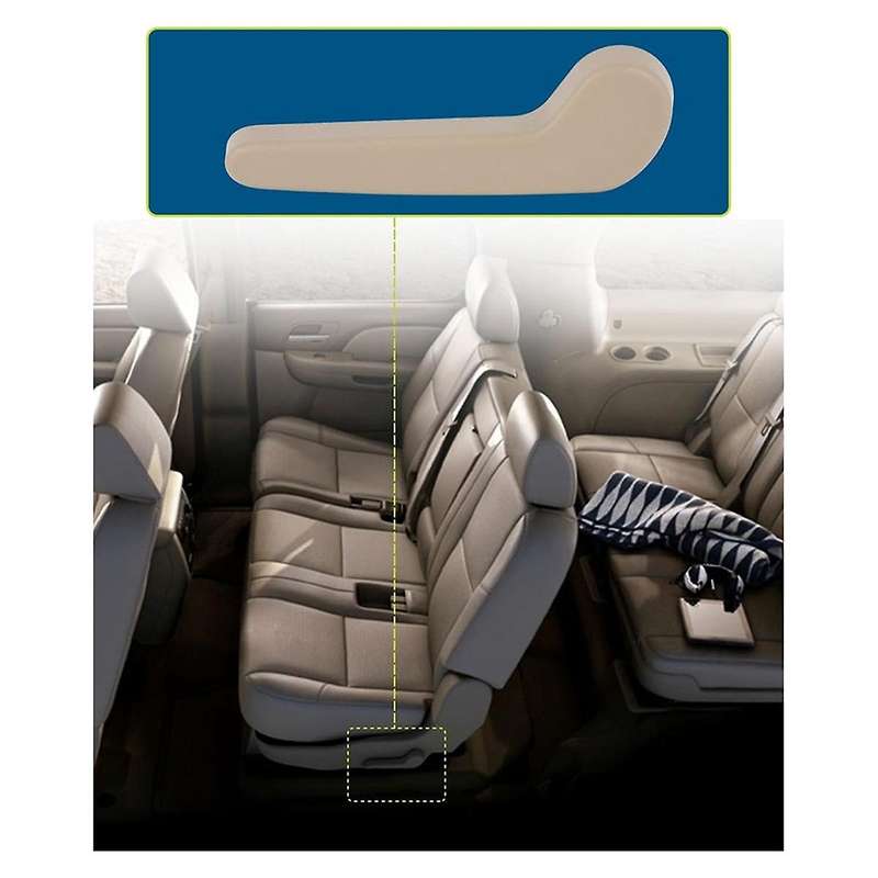 Car Left Side Seat Adjuster Lever Handle 15279415 for 1500 2500 Escalade Beige