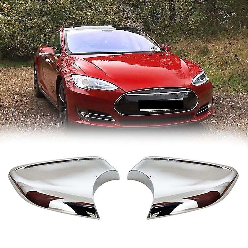 Car Left Side Rearview Mirror Bottom Lower Holder Cover for Model S 2014-2021