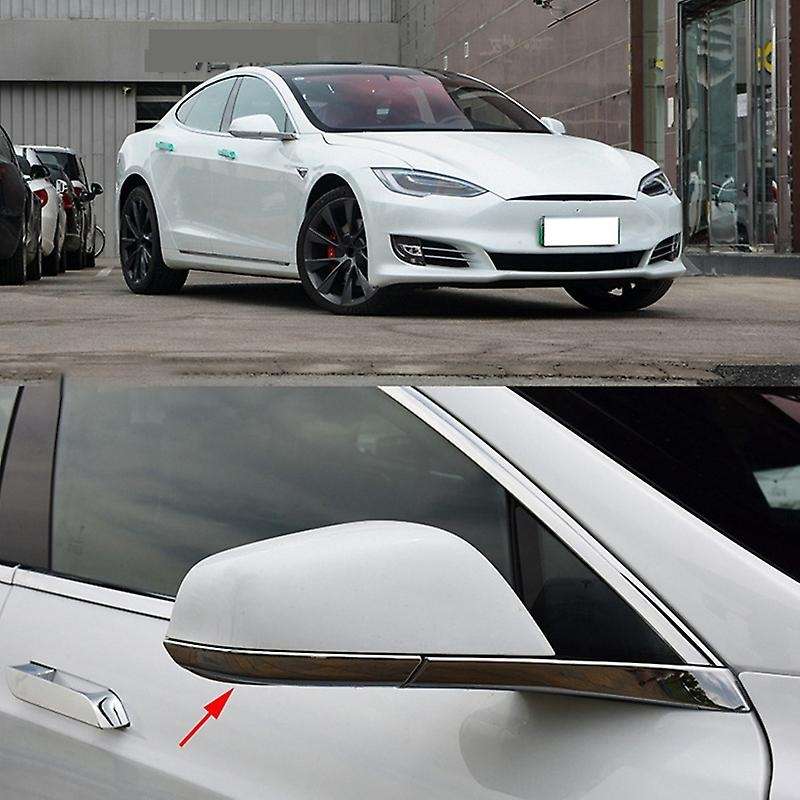 Car Left Side Rearview Mirror Bottom Lower Holder Cover for Model S 2014-2021