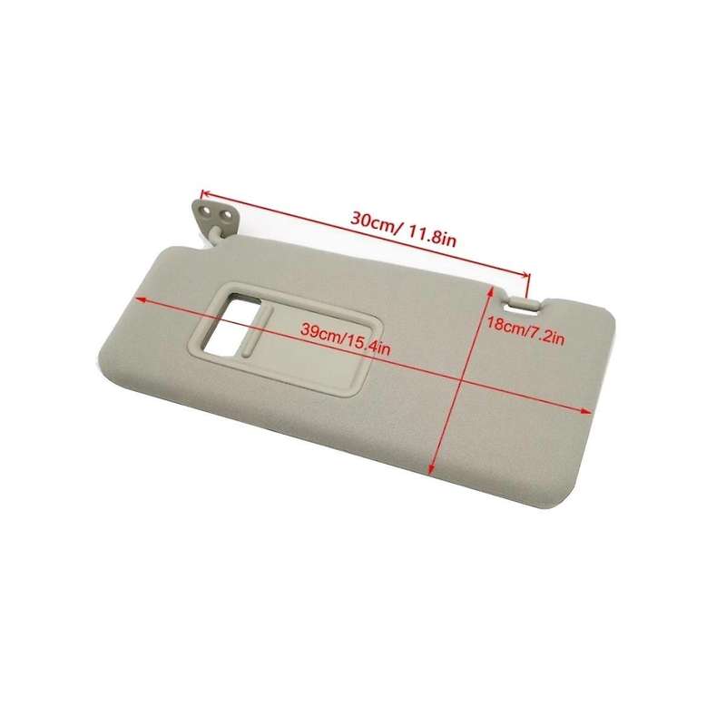 Car Left Side Visor with Mirror 96401-ed500-a178 for Tiida 2005-2012 Sunshade 96401ed500a178