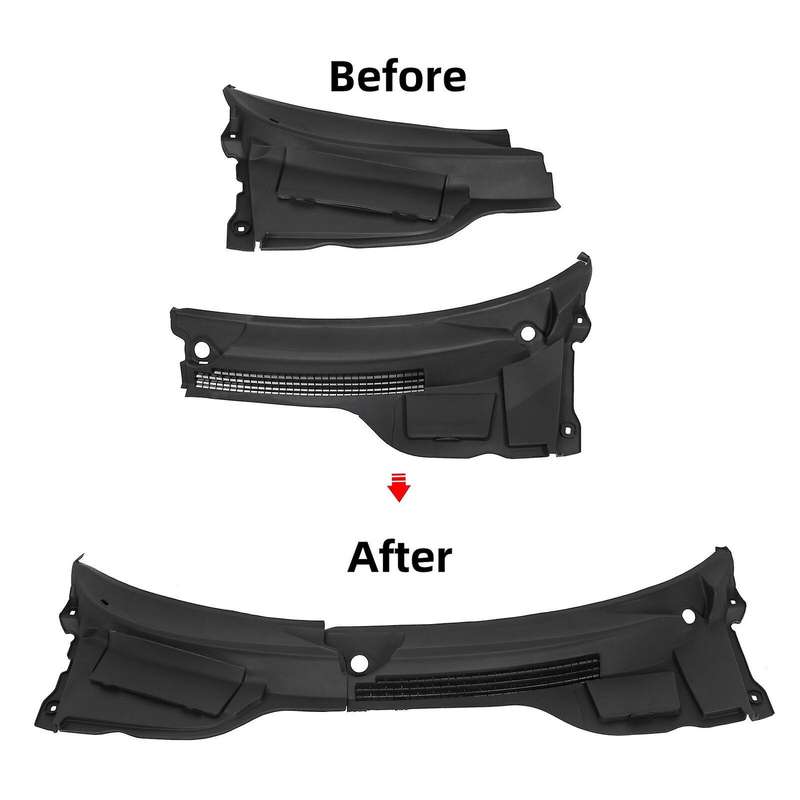 Car Left Side Windshield Cowl Cover Apron for Mini R55 R56 R57 2007-2013 51132751209 51132751210