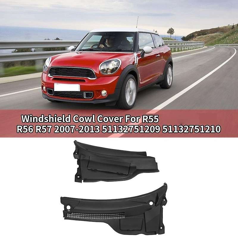 Car Left Side Windshield Cowl Cover Apron for Mini R55 R56 R57 2007-2013 51132751209 51132751210