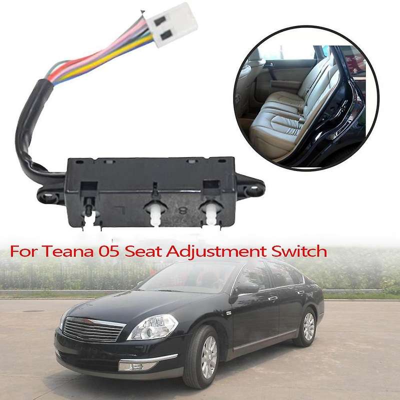 Car Left Side Seat Control Switch 87066-9W10B for Teana 05 Seat Adjustment Switch