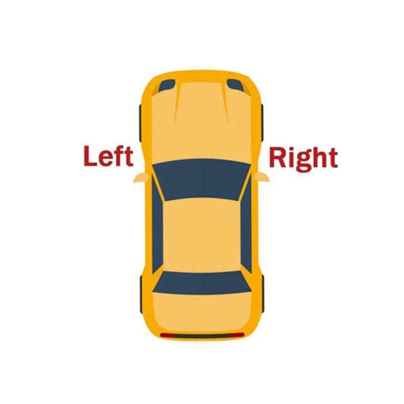 Car Left Tail Lamp Brake Light Rear Bumper Reflector Warming Lamp 1077406-00-f for 2017-2022