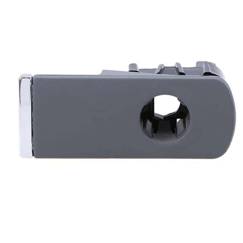 Car Left-Hand Drive Gray Glove Box Lock Lid Handle with Hole for A4 8E B6/B7 A4 8E1857131A 8E185713