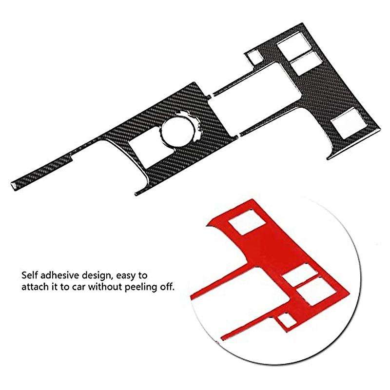 Car Left-Hand Drive Carbon Fiber Stickers Gear Panel Decoration Stickers for IS250 IS300H IS350 2014
