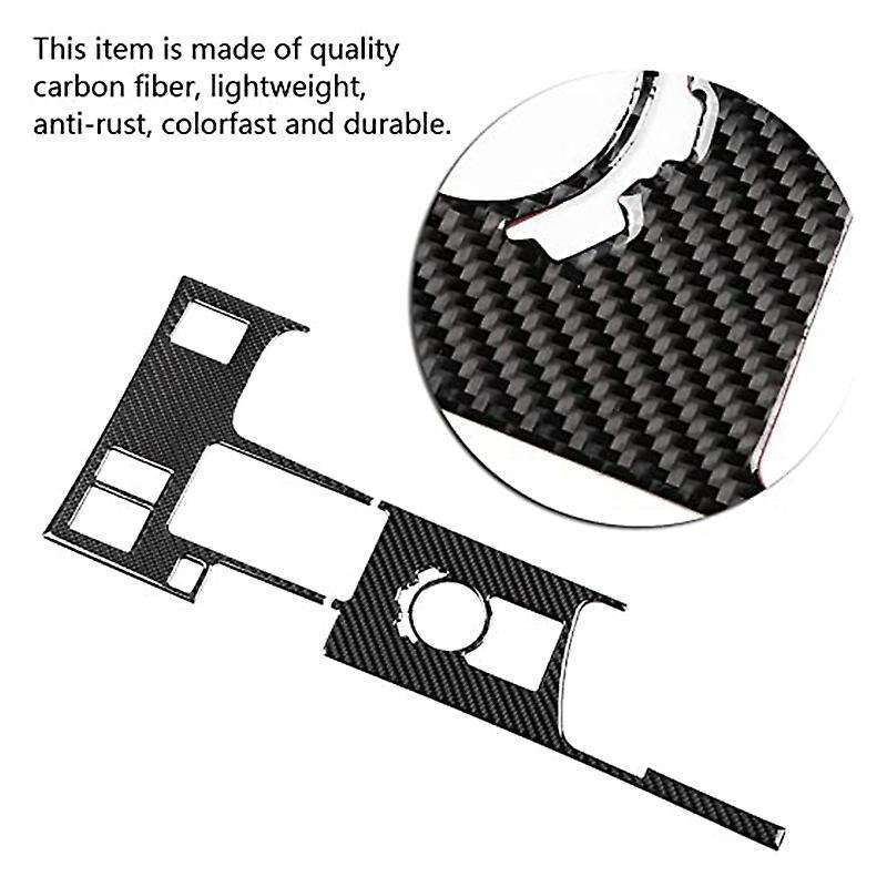 Car Left-Hand Drive Carbon Fiber Stickers Gear Panel Decoration Stickers for IS250 IS300H IS350 2014