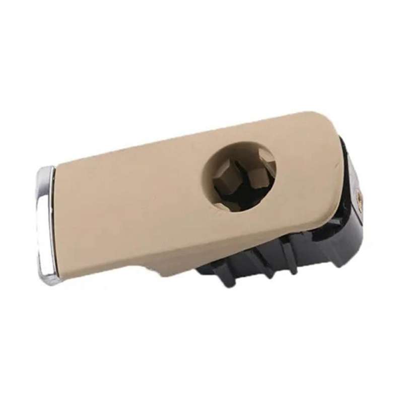 Car Left-Hand Drive Beige Glove Box Lock Lid Handle with Hole for A4 8E B6/B7 A4 8E1857131A 8E18571